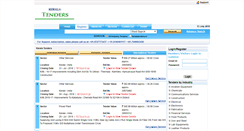 Desktop Screenshot of keralatenders.in